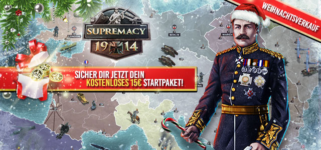 Supremacy 1914-Geschenke beginnen im Jahr 2025